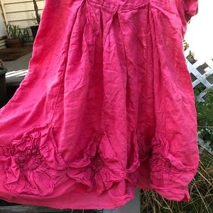 Adorable pink baby doll top